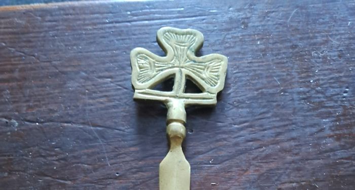 Brass letter opener
