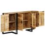 Sideboard Solid Mango Wood 150x40x80 cm Image 8