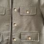 ZARA cropped green jacket Image 7