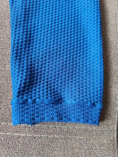 Peach Perfect Regular Waist Leggings - Royal Blue  size S