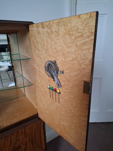 Antique Art Deco Cocktail Cabinet