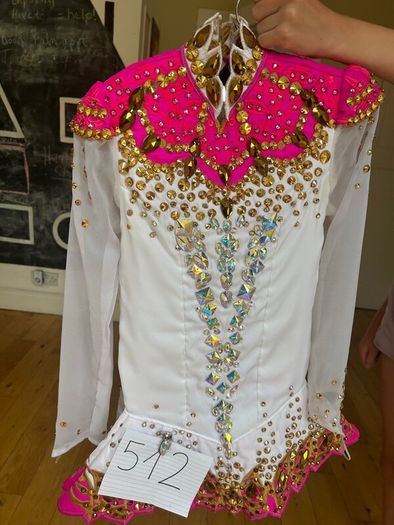 Stunning Irish dancing solo dress