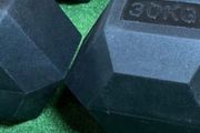 30kg hex dumbells pair