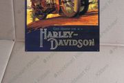 Harley Davidson classic motorcycle tin metal sign