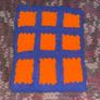 Chunky Knit Tic Tac Toe Game | Sensory Play Mat, Kids Gift | Handmade Soft Play Image 6