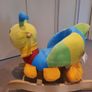 Wooden Colourful Baby Toddler Rocker. Excellent Condition Image 2