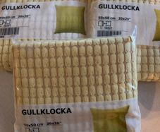 IKEA Yellow Cushion Covers Never Used