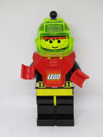 Very Rare Vintage Lego Grosvenor Aquazone Divers Red And Black Large Figure 27cm High 12" Tall Lego Bubble Bath Bath Foam Still Full Condition Very Good Original Condition As Pictured Never Used From Old Stock Height 27cm Lego Tag Is Still On The Figure Y