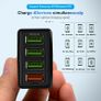 QC 3.0 USB 4 Ports UK Wall Fast Charger 36W (Brand New/Warranty) Image 4