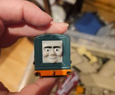 Paxton the Friendly Diesel & Train tracks