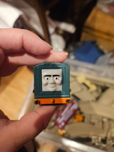 Paxton the Friendly Diesel & Train tracks