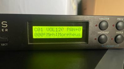 E-mu Morpheus rack synthesizer