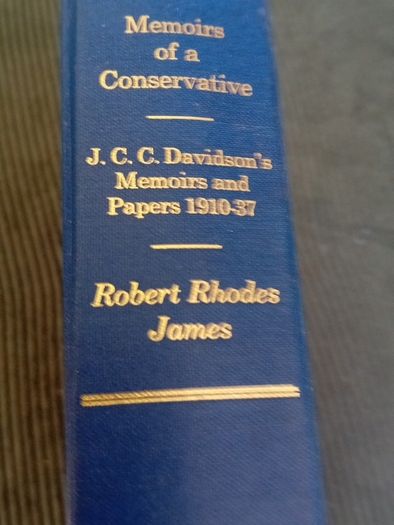 Memoirs Of A Consevative  1910 1937