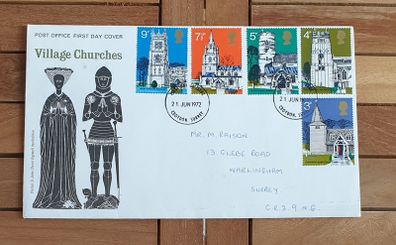 UK 1st Day Covers from 1972 & 1973