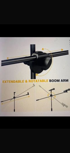 AKG D5 Dynamic Vocal Microphone & Mic Stand, Ohuhu Microphone Stand.