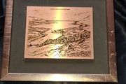 Vintage Copper Etching is Titled "Carlingford Lough, From The Flagstaff, Newry., Postage Available or Collection