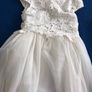 Beautiful cream dress size: 6/7yrs from H&M Image 3