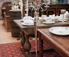Large Vintage Floor-Standing Candelabrum