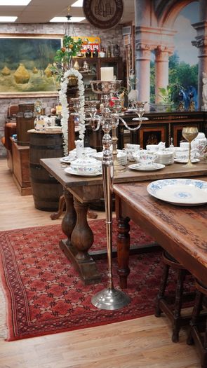 Large Vintage Floor-Standing Candelabrum