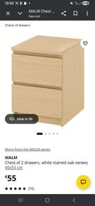 Bedside lockers x 2