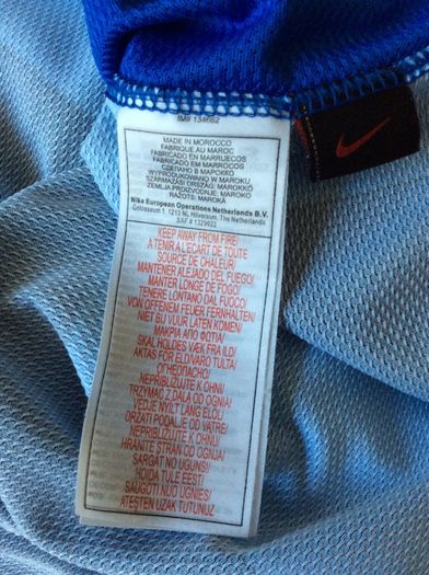 Inter Milan Jersey. Season 2006/2007. Official Nike Home Jersey. Authentic Original From 2006. Not A Modern Day Remake.