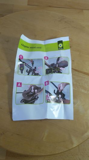 Kiddy Click 'n Move 3 Car Seat Adapters Maxi-Cosi & Evolution Pro (New)