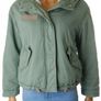 Bershka Green Jacket with logo on the back. EU M Image 2