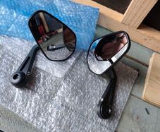 Motorbike Handlebar End Mirrors