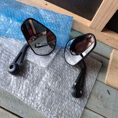 Motorbike Handlebar End Mirrors