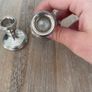 Sterling silver candlesticks Image 2