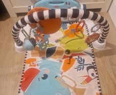 Fisher-Price Glow and Grow Kick & Play Piano Baby Gym Blue