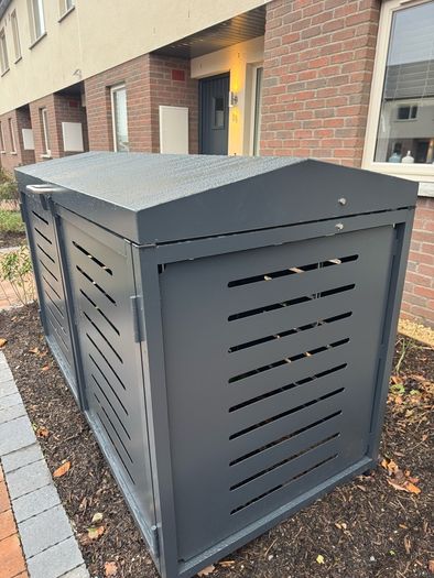 Brand New Outdoor Bike Shed Storage Box Anthracite Never Used