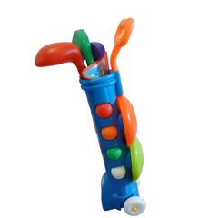 Golf Club Toy Set with Golf Cart