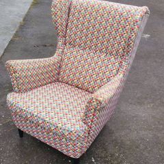ikea chair upholstered