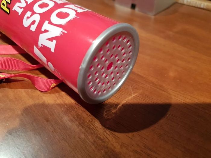 pringles blow horn toy