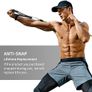 nti-Break Resistance Bands Set, Exercise Bands for Men Women with 5 Fitness Tubes, 2 Foam Handles, 2 Ankle Strap, Door Anchor for Strength Workouts, Yoga, Stretch, Physio Home Gym Equipment Image 2