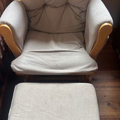 rocking chair & stool