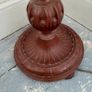 Vintage carved laquered wood standard lamp Image 4