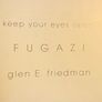 Fugazi - Keep Your Eyes Open (First Edition) Image 3