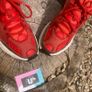 Premium Chunky Nike M2K Tekno Red White Image 2