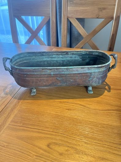 Antique Copper Planter