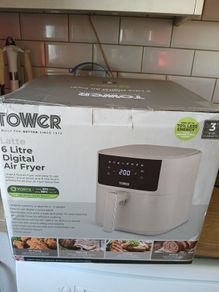 NEW 6 Ltr Digital TOWER Airfryer