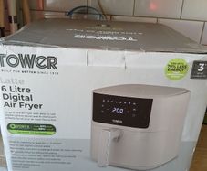 NEW 6 Ltr Digital TOWER Airfryer