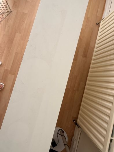 White radiator cover