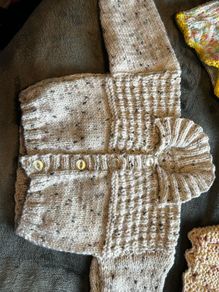 Hand Knitted Baby Cardigans