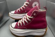 Converse Womens Shoes - Run Star Hike - Dark Pink - Size 4.5 UK - Hi Top