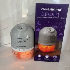 Clevamama Clevapure Himalayan Salt Lamp, Humidifier and Nightlight