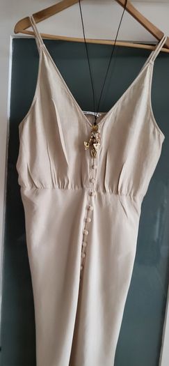 Zara Linen Midi Sz Xl (fit 12-14uk)