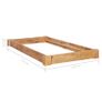 Bed Frame Solid Oak Wood 90x200 cm Image 7