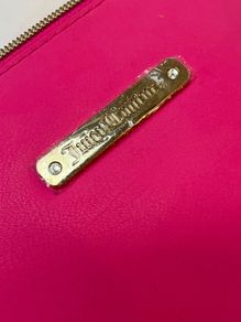 JUICY COUTURE Make-Up Cosmetics Bag Pink!